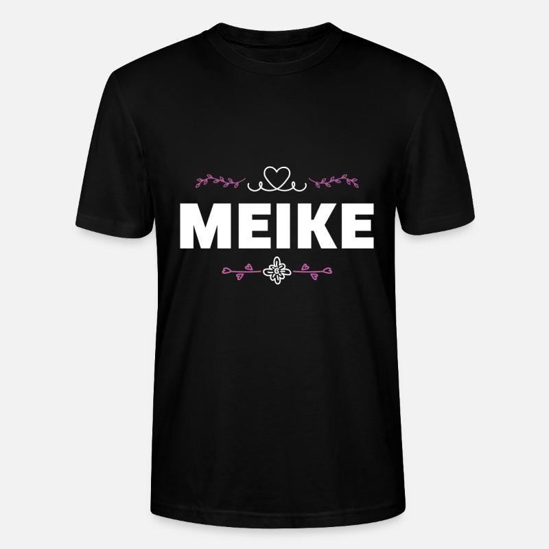 Meike - Stanley/Stella Unisex Bio-T-Shirt CRAFTER - Schwarz