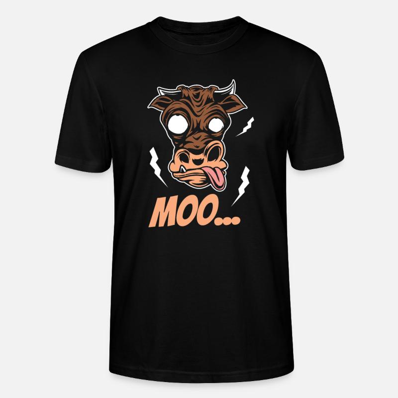 MOO - Stanley/Stella Unisex Bio-T-Shirt CRAFTER - Schwarz