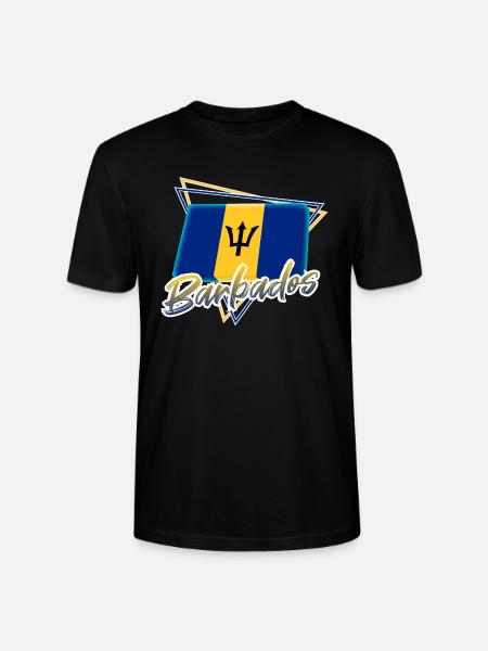 Barbade - T-shirt bio CRAFTER Stanley Stella Unisexe - noir