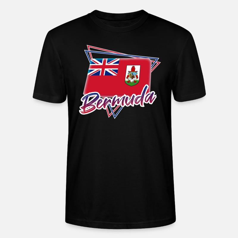 Bermuda - T-shirt bio CRAFTER Stanley Stella Unisexe - noir