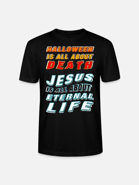 Jesus is about Life - Stanley/Stella CRAFTER Unisex Organic T-Shirt - black