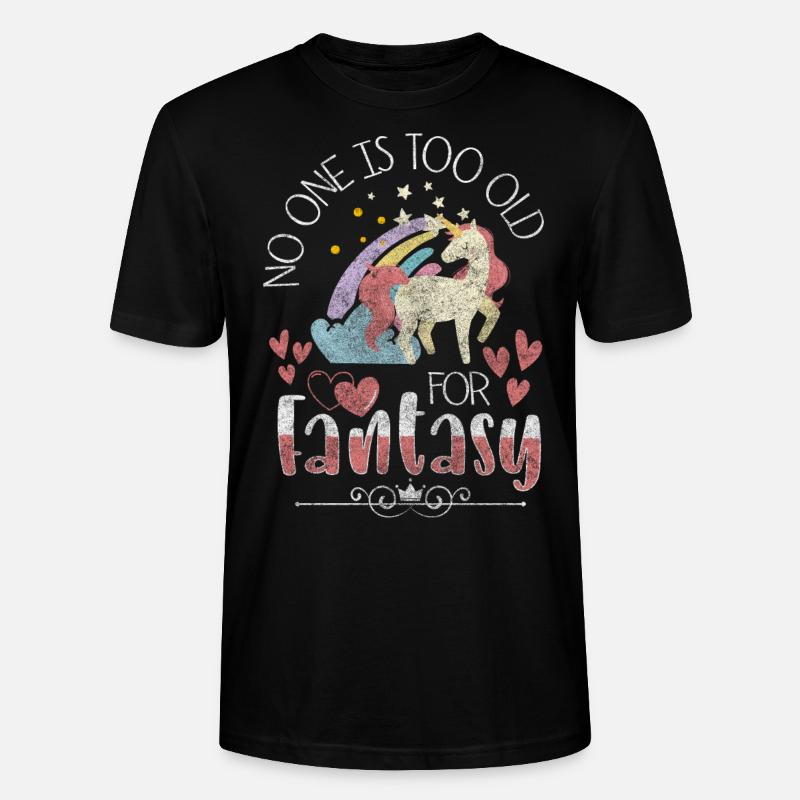 Fee Träume Tochter - Stanley/Stella Unisex Bio-T-Shirt CRAFTER - Schwarz