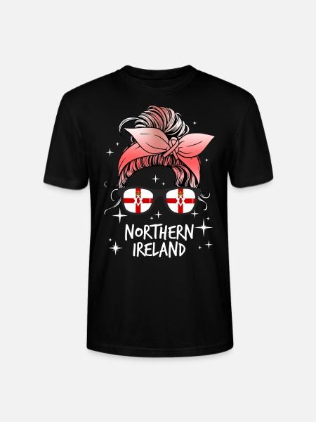 Northern Ireland - Stanley/Stella CRAFTER Unisex Organic T-Shirt - black