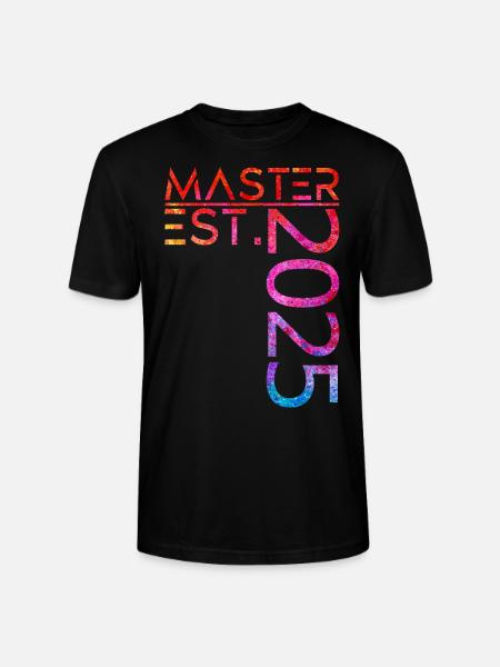 Master est. 2025 - Stanley/Stella Unisex Bio-T-Shirt CRAFTER - Schwarz
