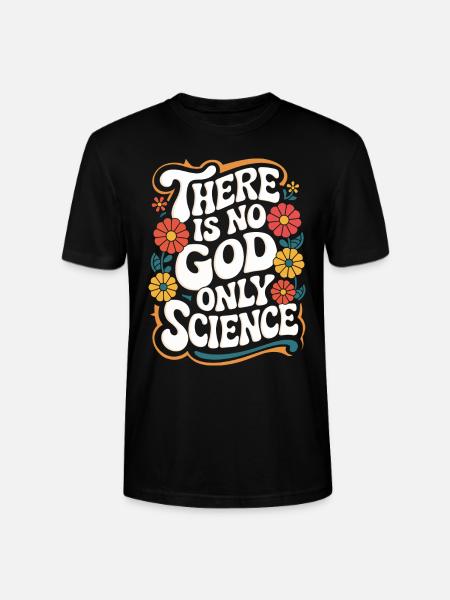 Ateisme, Ateist, Anti-religion, Agnostiker - Stanley Stella CRAFTER unisex økologisk-T-shirt - sort