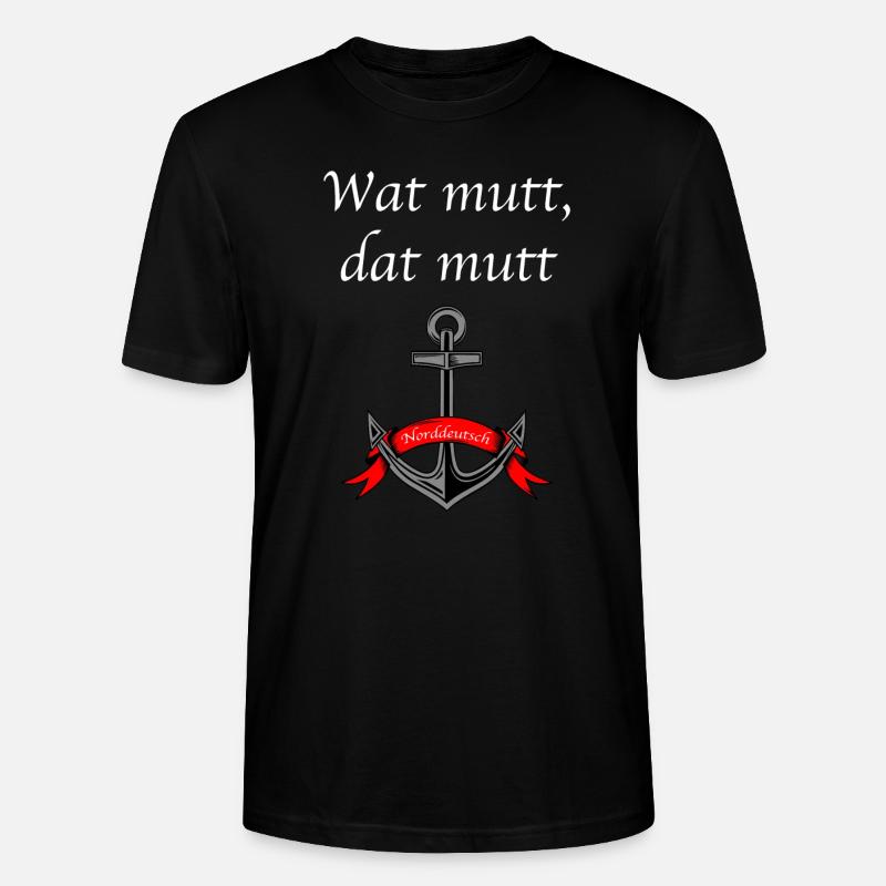 Wat mutt dat mutt - T-shirt bio CRAFTER Stanley Stella Unisexe - noir