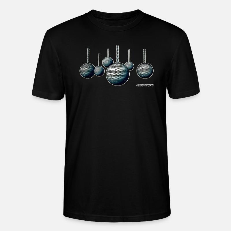 mirrorball - T-shirt bio CRAFTER Stanley Stella Unisexe - noir
