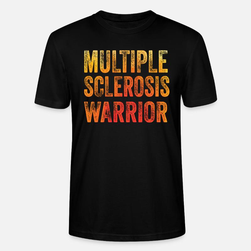 Multiple Sklerose Krieger - Stanley/Stella Unisex Bio-T-Shirt CRAFTER - Schwarz