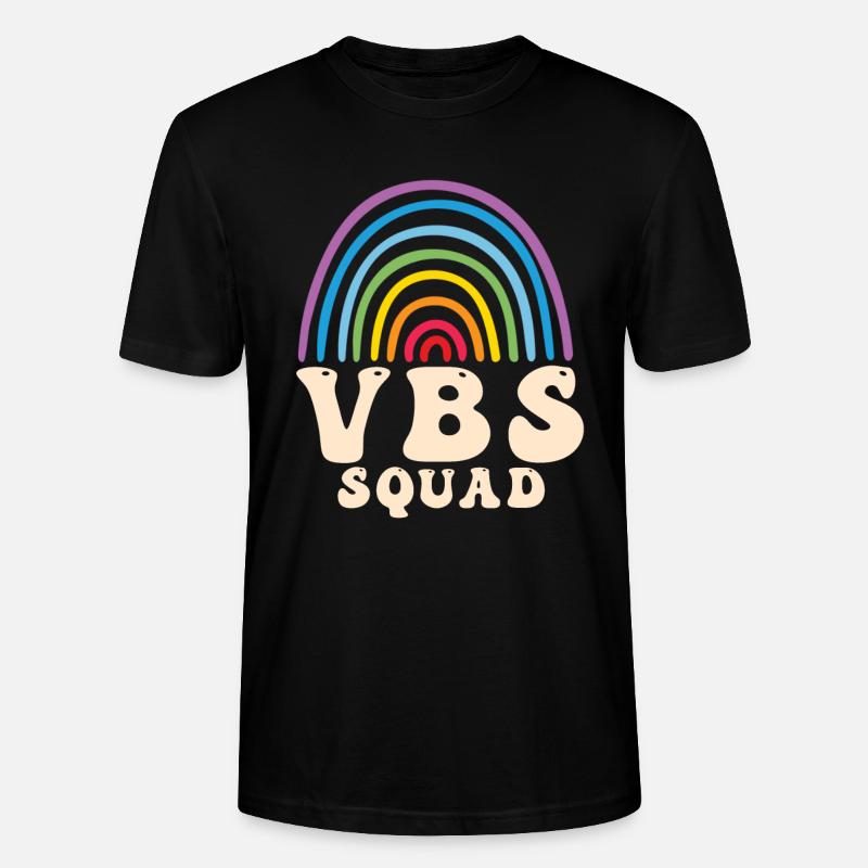 VBS Squad Bible Shool - T-shirt bio CRAFTER Stanley Stella Unisexe - noir