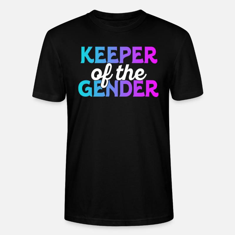 Hüter des Geschlechts - Stanley/Stella Unisex Bio-T-Shirt CRAFTER - Schwarz