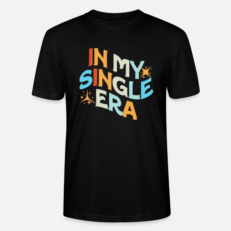 Lustiger Single-Liebeshumor: Der Perfekte - Stanley/Stella Unisex Bio-T-Shirt CRAFTER - Schwarz
