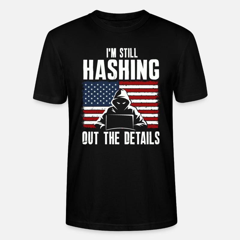 Ethical Hacker Cybersecurity Expertise - Stanley/Stella CRAFTER Unisex Organic T-Shirt - black