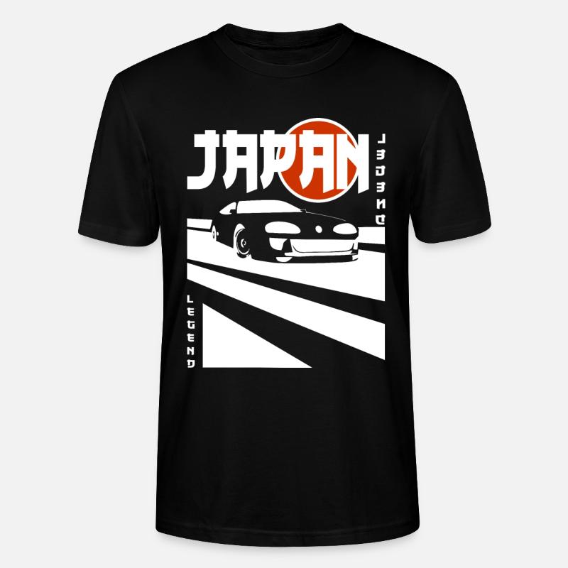 Japan Legend – JDM Auto Power - Stanley/Stella Unisex Bio-T-Shirt CRAFTER - Schwarz