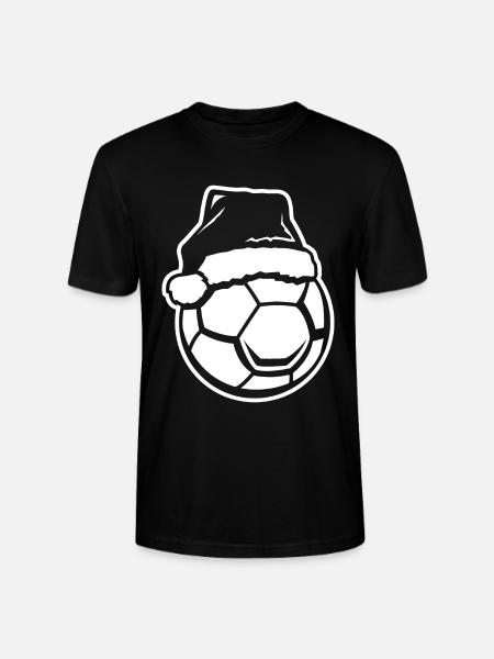 Handball Christmas - Stanley/Stella CRAFTER Unisex Organic T-Shirt - black