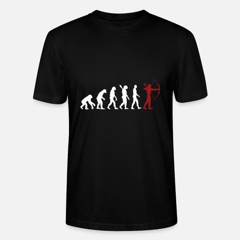 Archery Evolution - Stanley/Stella CRAFTER Unisex Organic T-Shirt - black