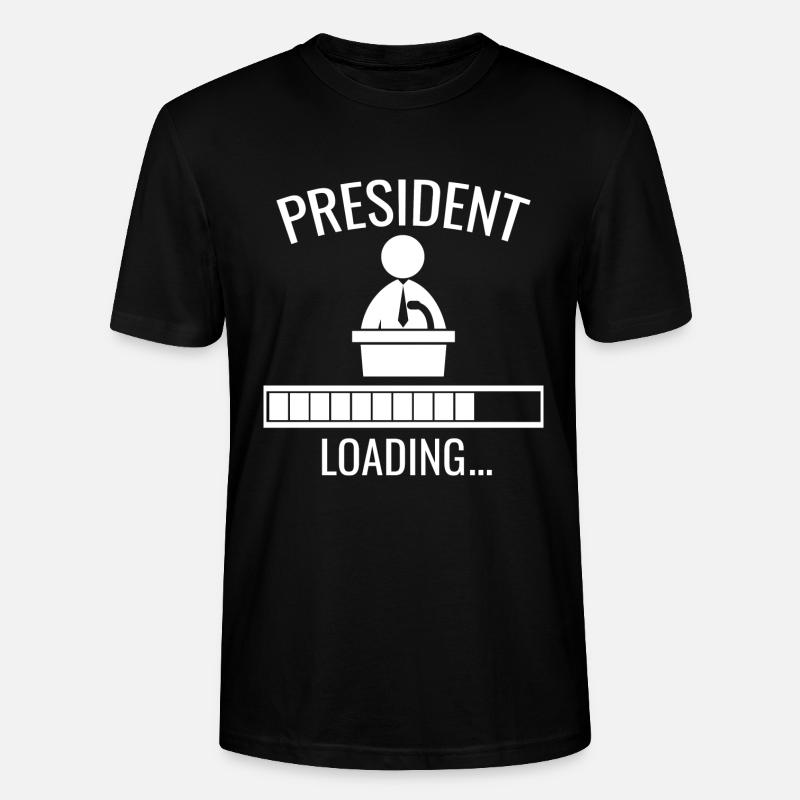 Präsident Loading - Stanley/Stella Unisex Bio-T-Shirt CRAFTER - Schwarz