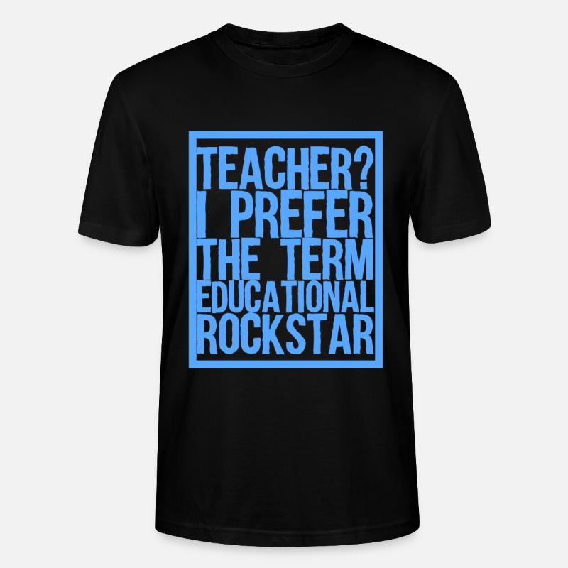 Lehrer? - Stanley/Stella Unisex Bio-T-Shirt CRAFTER - Schwarz