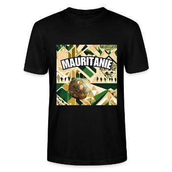 Horizon du Football - Stanley/Stella CRAFTER Unisex Organic T-Shirt - black - Front - Alina (178cm) & Michal (187cm)