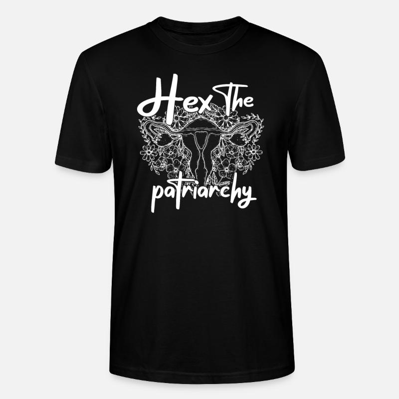 Hex The Patriarchy - Stanley/Stella Unisex Bio-T-Shirt CRAFTER - Schwarz