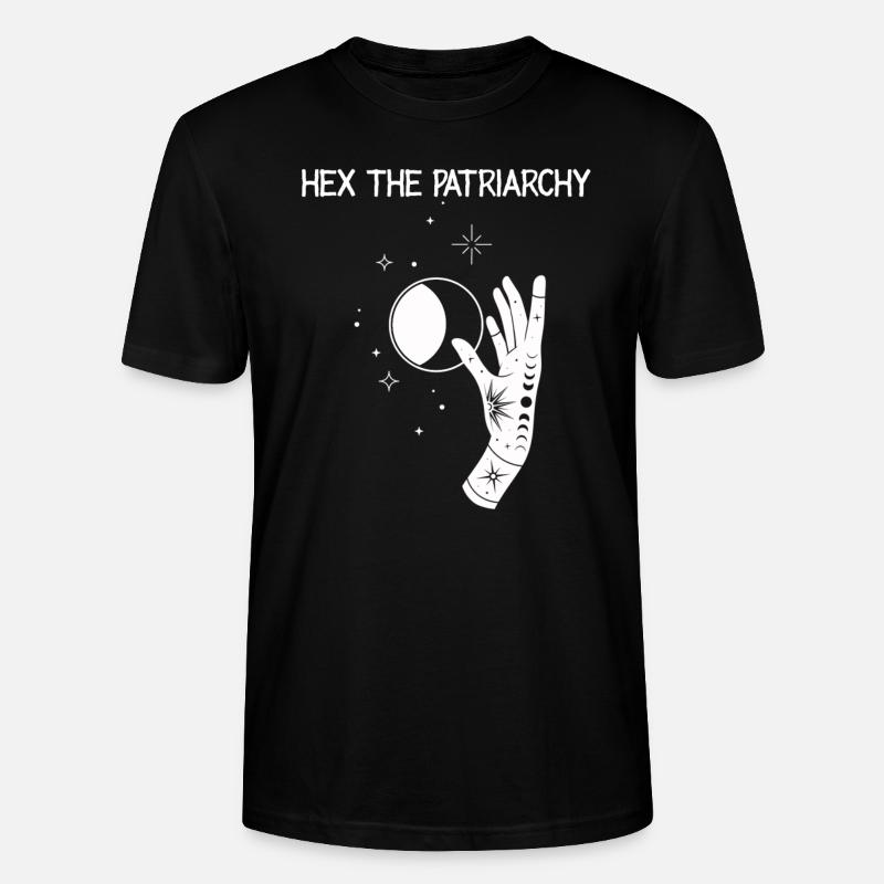 Hex The Patriarchy - Stanley/Stella Unisex Bio-T-Shirt CRAFTER - Schwarz