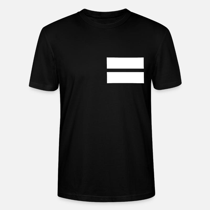 Equality Minimal Statement - Stanley/Stella Unisex Bio-T-Shirt CRAFTER - Schwarz