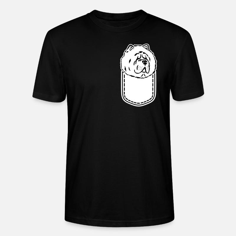 Chow Chow - Stanley/Stella Unisex Bio-T-Shirt CRAFTER - Schwarz