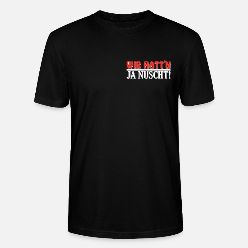 Ossi - Stanley/Stella Unisex Bio-T-Shirt CRAFTER - Schwarz