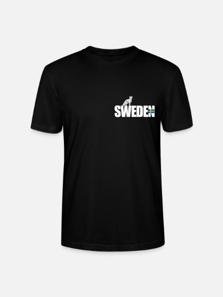 Suède - T-shirt bio CRAFTER Stanley Stella Unisexe - noir