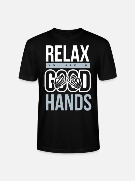 physiotherapy - Stanley/Stella CRAFTER Unisex Organic T-Shirt - black