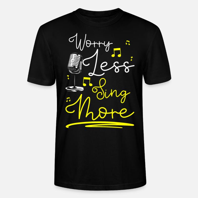 Musiker Kunst - Stanley/Stella Unisex Bio-T-Shirt CRAFTER - Schwarz
