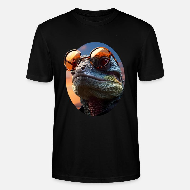Chameleon - Stanley/Stella Unisex Bio-T-Shirt CRAFTER - Schwarz