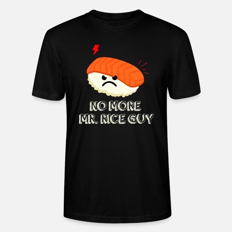 Sushi Reis Mister Nice guy - Stanley/Stella Unisex Bio-T-Shirt CRAFTER - Schwarz