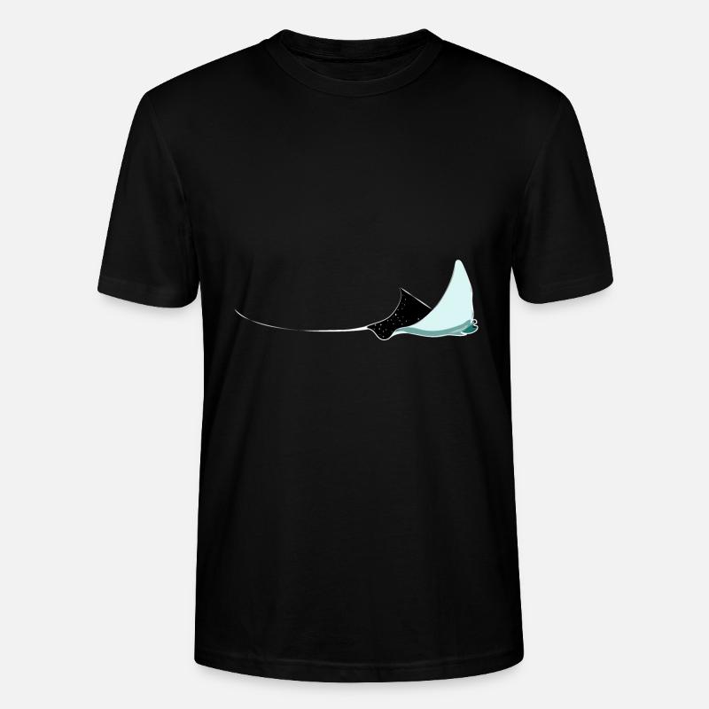 Raie plongée cadeau - T-shirt bio CRAFTER Stanley Stella Unisexe - noir
