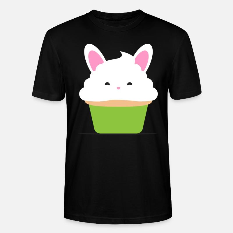 Cupcake, Muffin, Geschenkidee - Stanley/Stella Unisex Bio-T-Shirt CRAFTER - Schwarz