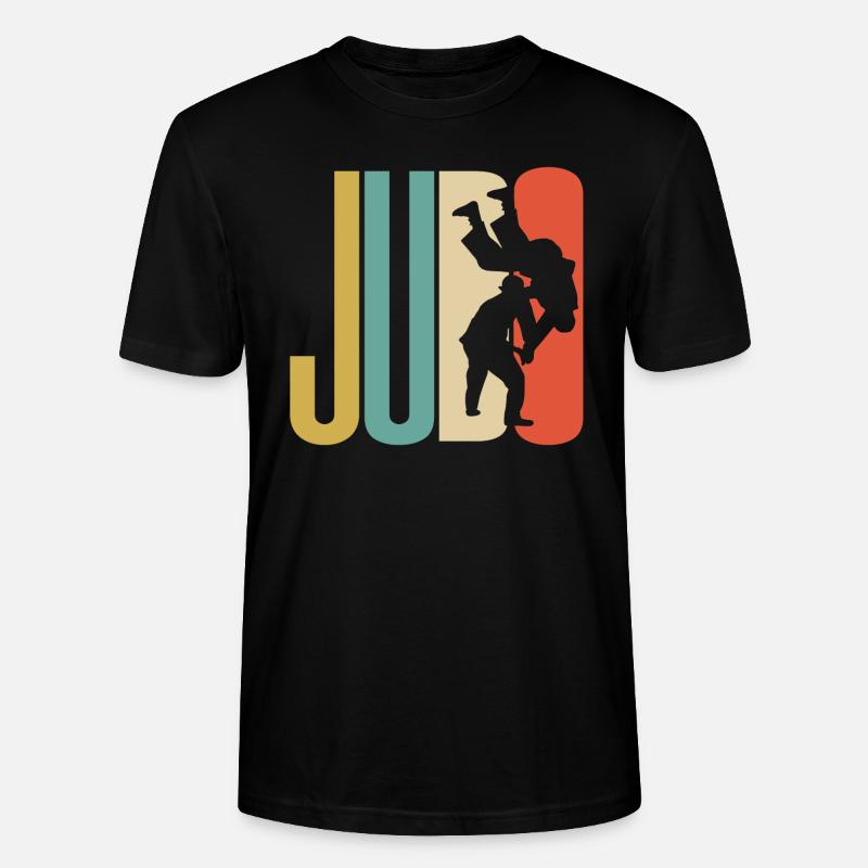 Judo Design - Stanley/Stella Unisex Bio-T-Shirt CRAFTER - Schwarz