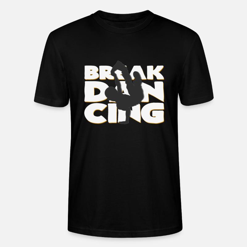 Breakdancing - Stanley/Stella Unisex Bio-T-Shirt CRAFTER - Schwarz