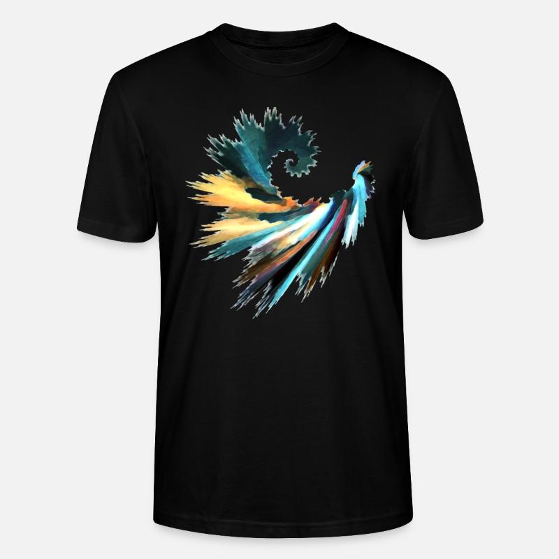 Fractal - T-shirt bio CRAFTER Stanley Stella Unisexe - noir