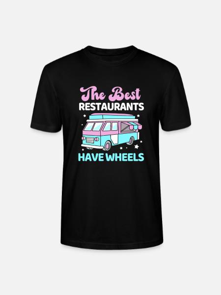Camion de restauration de snacks - T-shirt bio CRAFTER Stanley Stella Unisexe - noir