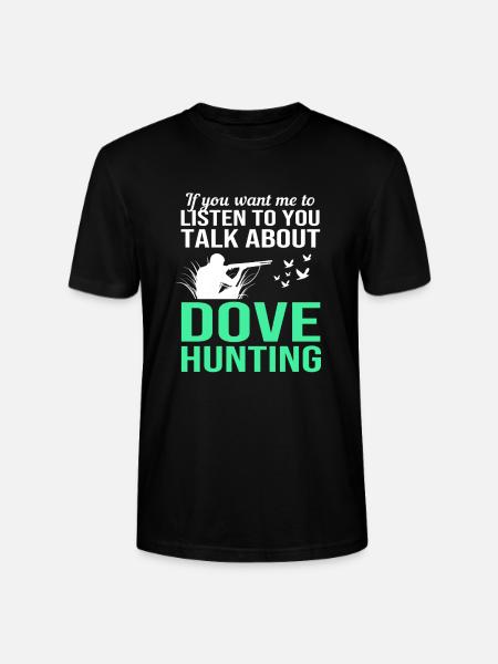 Pigeon Hunt Hunting Hunters - Stanley/Stella CRAFTER Unisex Organic T-Shirt - black