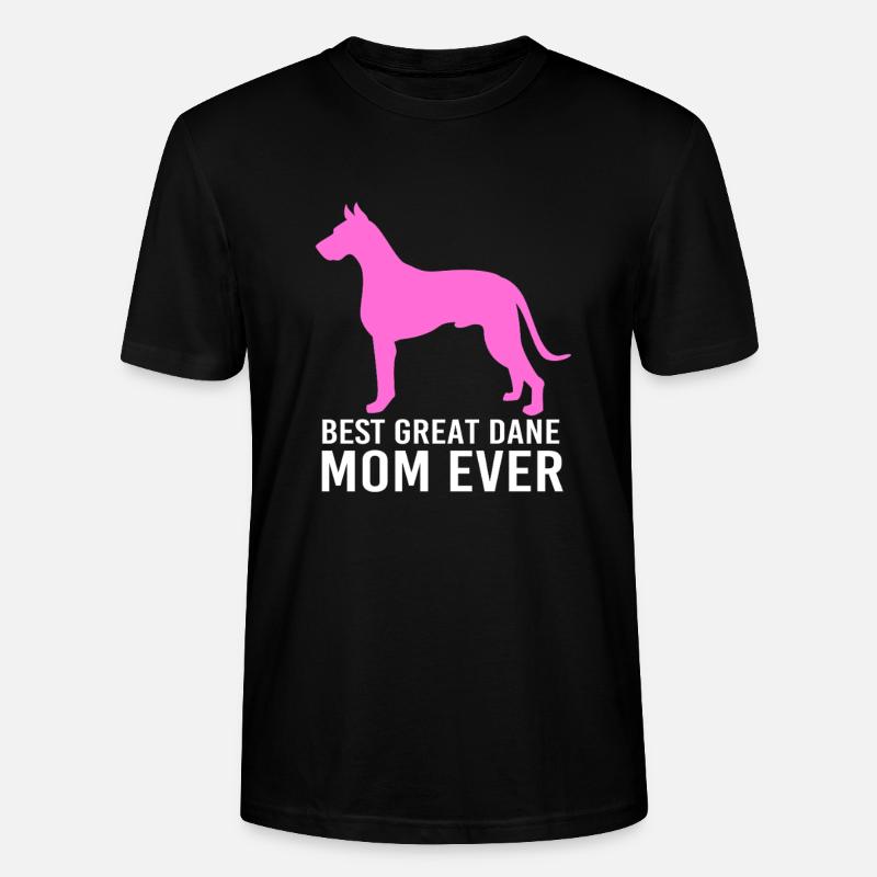 Deutsche Dogge - Stanley/Stella Unisex Bio-T-Shirt CRAFTER - Schwarz