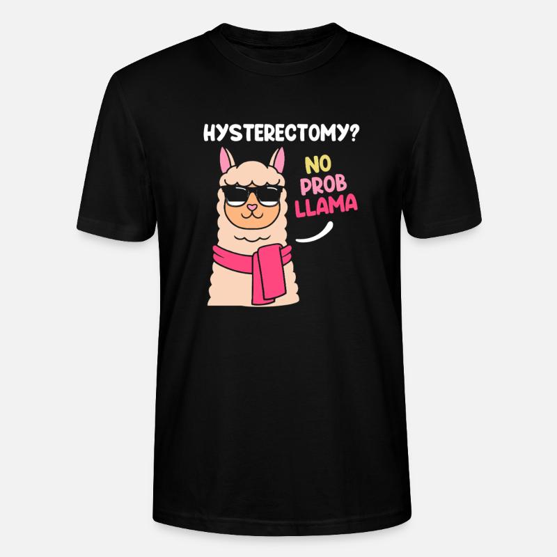 Eierstock Hysterektomie Uterus Gebärmutter - Stanley/Stella Unisex Bio-T-Shirt CRAFTER - Schwarz