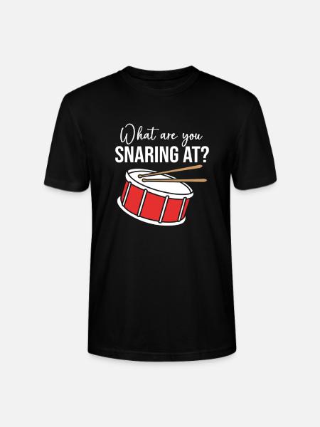 Drums Drummers Drumsticks - Stanley/Stella CRAFTER Unisex Organic T-Shirt - black