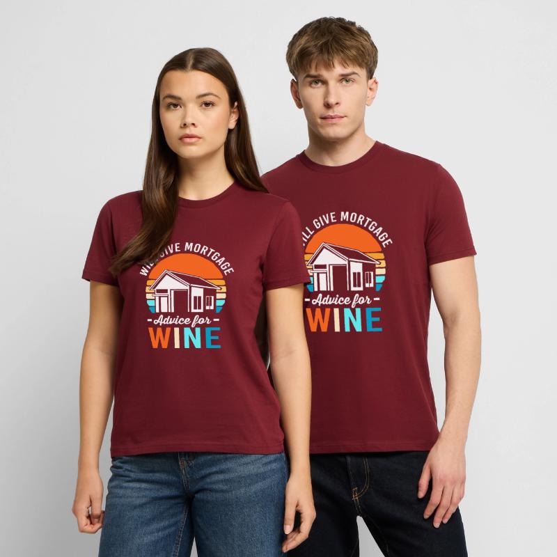 Schulden Eigentumswohnung Hypothek Stanley/Stella Unisex Bio-T-Shirt CRAFTER