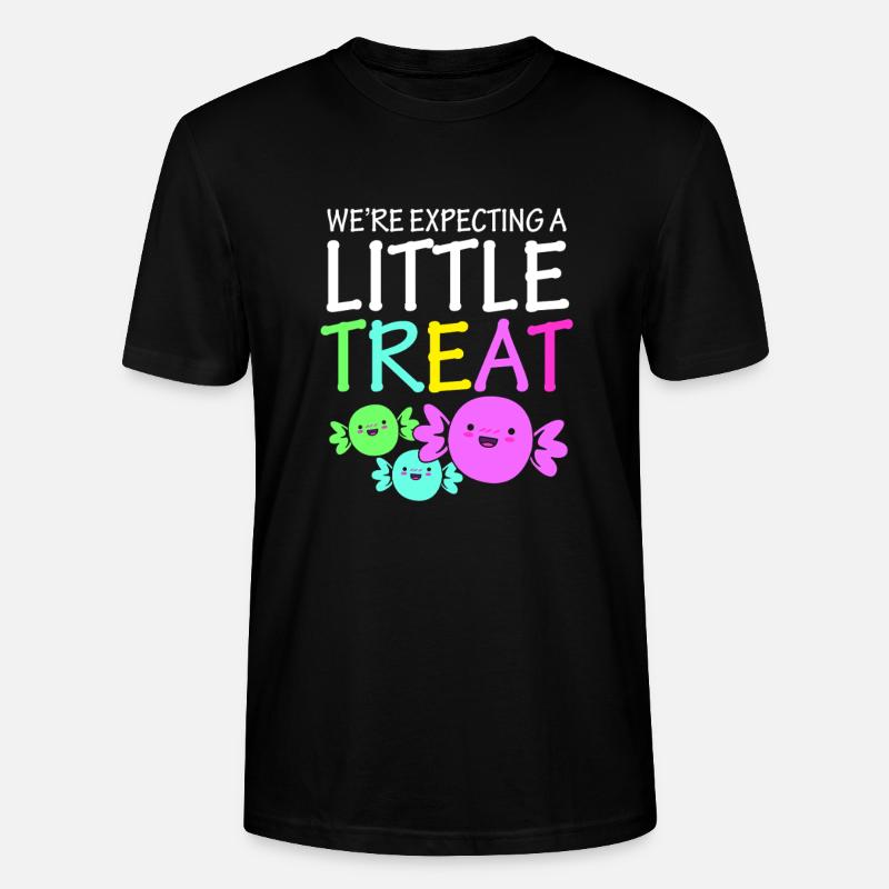 Gender Reveal Halloween Werdende Mutter - Stanley/Stella Unisex Bio-T-Shirt CRAFTER - Schwarz