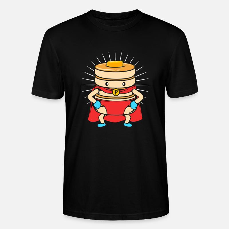 Pfannkuchen - Stanley/Stella Unisex Bio-T-Shirt CRAFTER - Schwarz