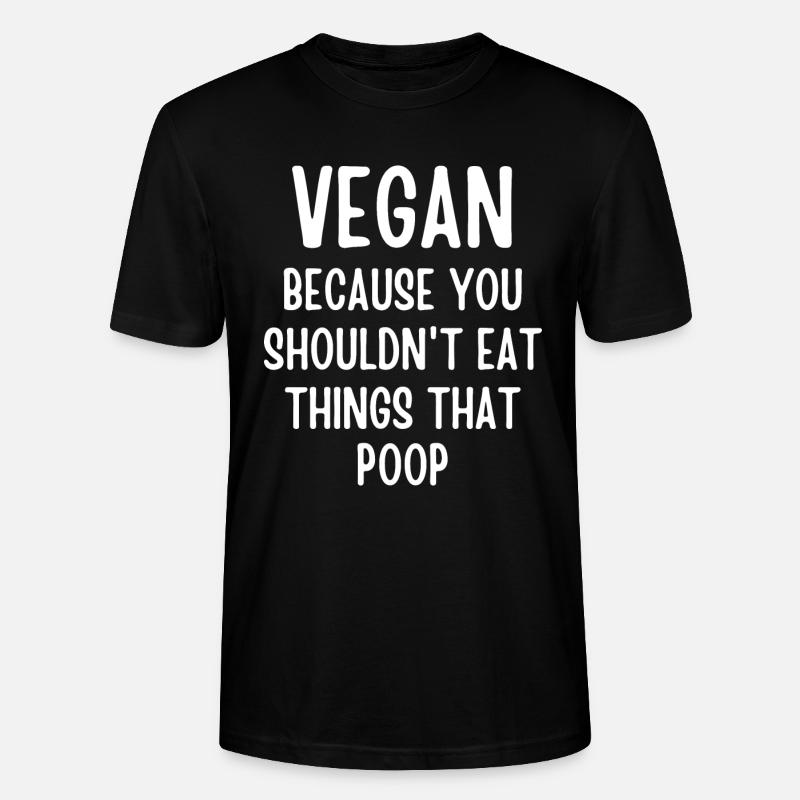 Vegan - Stanley/Stella Unisex Bio-T-Shirt CRAFTER - Schwarz