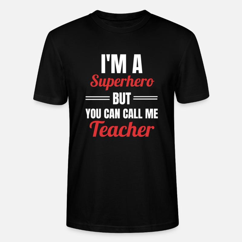 Lehrer - Stanley/Stella Unisex Bio-T-Shirt CRAFTER - Schwarz