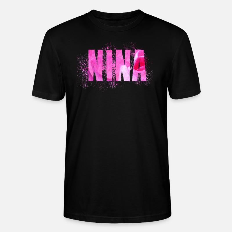 Nina - Stanley/Stella Unisex Bio-T-Shirt CRAFTER - Schwarz