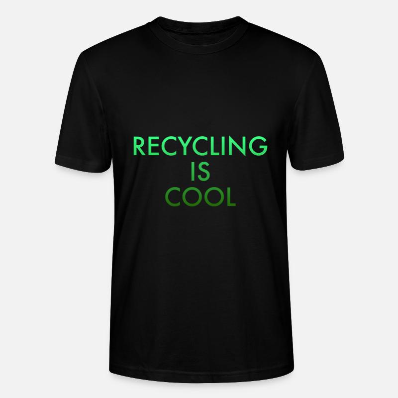 RECYCLING - Stanley/Stella Unisex Bio-T-Shirt CRAFTER - Schwarz