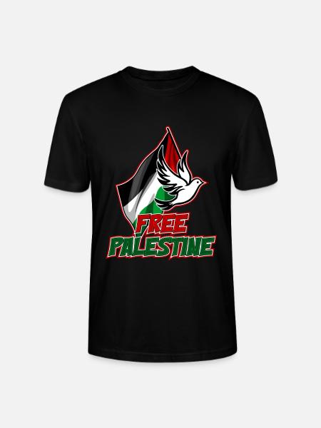 Palestine libre - T-shirt bio CRAFTER Stanley Stella Unisexe - noir